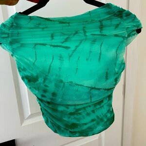 Marciano Guess Green Mesh top